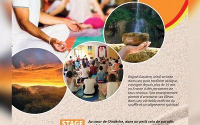 Stage Yoga Pranayama en Ardèche : Libérez-vous des désirs infinis avec Trishna